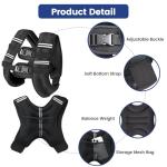 Adjustable Weighted Vest for Strength Training and Running