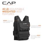 CAP Barbell 40 lb Adjustable Weighted Vest