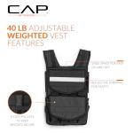 CAP Barbell 40 lb Adjustable Weighted Vest