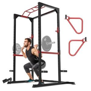 Fitness Reality XLT Power Cage with Landmine & Dips