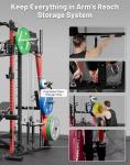 Mikolo Smith Machine with Squat Rack and Cable System