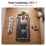 Compact Folding Incline Treadmill with Handle