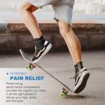 Compression Foot Sleeves for Arch Support (6 Pairs)