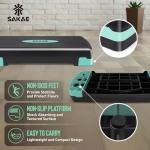 Adjustable Aerobic Stepper with Dumbbells Set