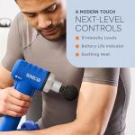 LifePro Sonic LX Massage Gun with Heat & Attachments