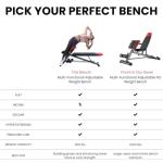 Finer Form Multi-Functional Dumbbell Bench for Total Body