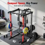Multi-Functional Power Cage with LAT Pull-Downs