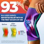 Dr. Brace Elite Knee Brace Compression Sleeve (2-Pack)