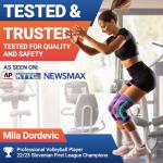 Dr. Brace Elite Knee Brace Compression Sleeve (2-Pack)