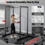 Sportsroyals 1600lbs Multi-Function Power Cage