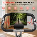 Pleny 5-in-1 Folding Exercise Bike for Home