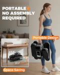 Portable Under Desk Elliptical for Home Workouts