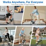 Folding Stair Stepper Cardio Exercise Machine