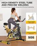 Magnetic Resistance Indoor Cycling Bike with LCD Monitor