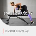 Adjustable 5-in-1 Weight Bench for Home Workouts