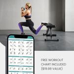 Adjustable 5-in-1 Weight Bench for Home Workouts
