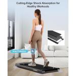 2 in 1 Under Desk Folding Treadmill