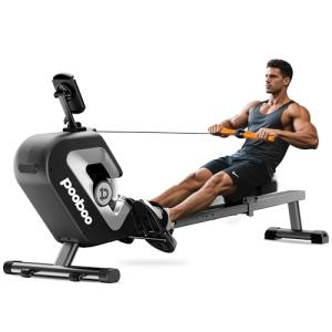 pooboo Magnetic Rowing Machine for Home Use