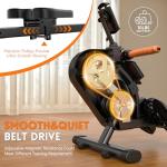 Magnetic Rowing Machine with LCD Monitor and Tablet Holder