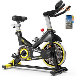 pooboo Adjustable Magnetic Resistance Exercise Bike