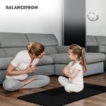 BalanceFrom Interlocking EVA Foam Exercise Tiles - Black