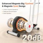 ANCHEER Ultra-Silent Magnetic Elliptical for Home Gym