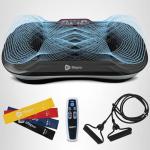 LifePro Vibration Plate Exercise Machine - Whole Body Workout Vibration Fitness Platform w/ Loop Bands - Home Training Equipment for Weight Loss & Toning (Black)