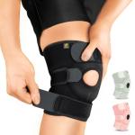 Open-Patella Knee Brace for Support and Stability