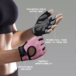 LIFECT Breathable Workout Gloves for Weight Lifting