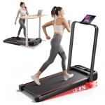 Compact Folding Incline Treadmill for Home Use