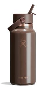 Insulated Stainless Steel Water Bottle with Straw, 32 Oz