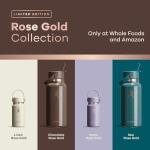 Insulated Stainless Steel Water Bottle with Straw, 32 Oz