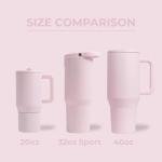 HydroJug Sport 32oz Stainless Steel Water Bottle