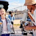 Insulated Stainless Steel Water Bottle with Straw, 32 Oz