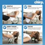 Chirp Wheel Foam Roller Set for Back Relief