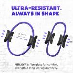 Pilates Ring and Ball Set with Resistance Bands