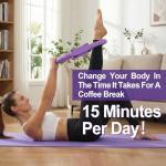 ElaraFit Pilates Ring and Ball Set with Bands