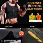 A+ Choice Men's Sauna Vest Waist Trainer