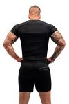 FUXERT Men's Sauna Shirt for Gym Workouts