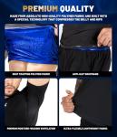 Kewlioo Men's Sauna Sweat Vest - XL Black