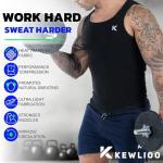 Kewlioo Men's Compression Vest for Gym Workouts