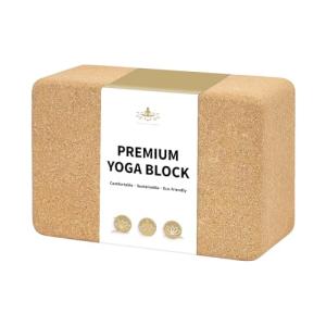 Eco-Friendly Cork Yoga Block for Stretching