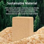 Eco-Friendly Cork Yoga Block for Stretching
