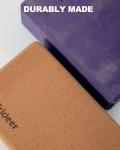Trideer Eco-Friendly Cork Yoga Blocks (2 Pack)