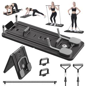 JANUA Multi-Purpose Foldable Pilates Reformer Board