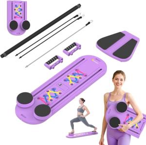 OWLSKY 5-in-1 Foldable Pilates Reformer Board