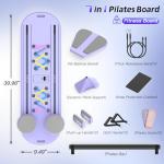 Lazolloa 7 in 1 Portable Pilates Board