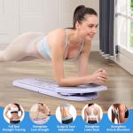 Foldable Pilates Board Set for Core Workouts