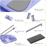 Multifunctional Pilates Board with Resistance Bands