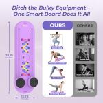 OWLSKY 5-in-1 Foldable Pilates Reformer Board